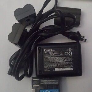 CANON CB-5L Battery Charger & Li-Ion Battery 7.4V BP-511A